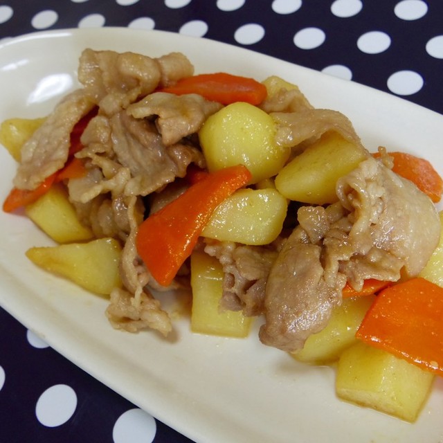 定番 豚肉 じゃがいも 人参 簡単炒め レシピ 作り方 By まあこchan クックパッド 簡単おいしいみんなのレシピが351万品 定番 豚肉 じゃがいも 人参 簡単炒め レシピ 作り方 By まあこchan クックパッド 簡単おいしいみんなのレシピが351万品