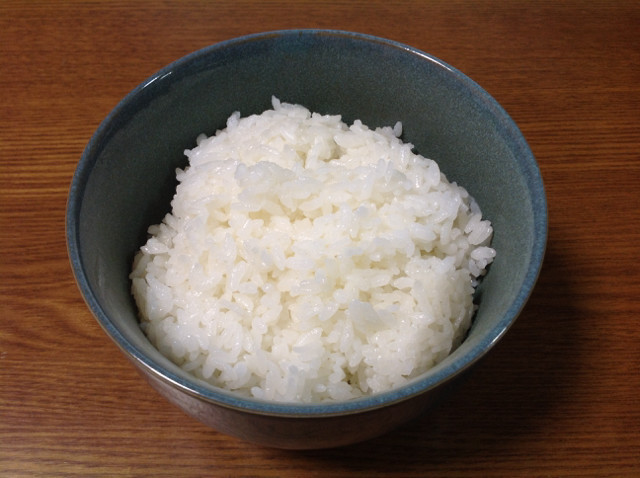 無洗米の水加減についての画像