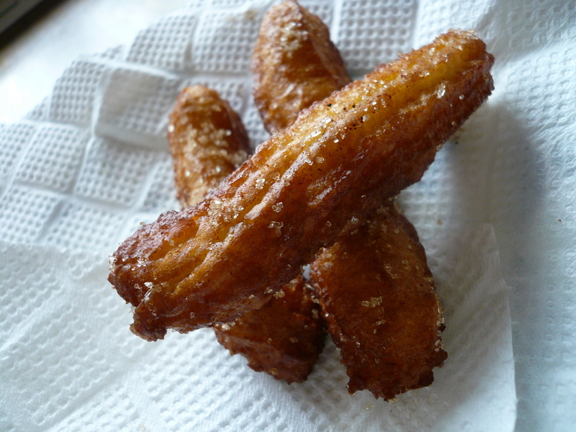 チュロスチーズケーキのレシピ