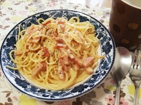 簡単!濃厚カルボナーラ