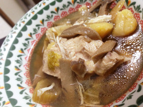 炊飯器で簡単柔らか!鶏胸肉のスープ