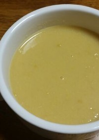 クリームコーン缶で作る簡単コーンスープ