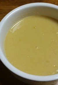 クリームコーン缶で作る簡単コーンスープ