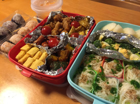 運動会のお弁当2015