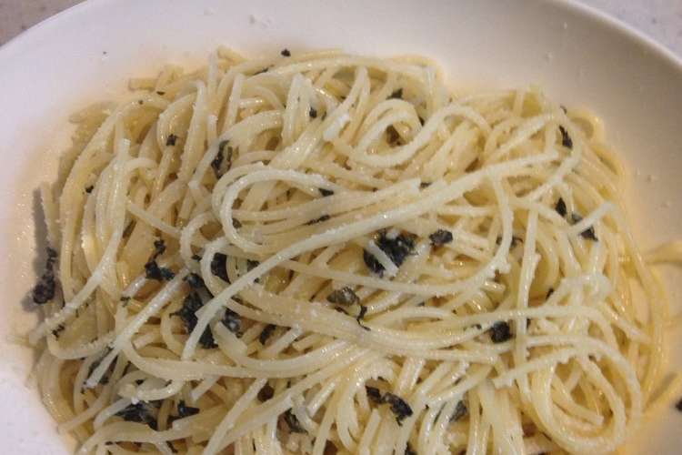 ドライバジルで 和えジェノベーゼパスタ レシピ 作り方 By Aquamaring クックパッド