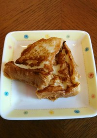 離乳食フォロミで作るフレンチトースト