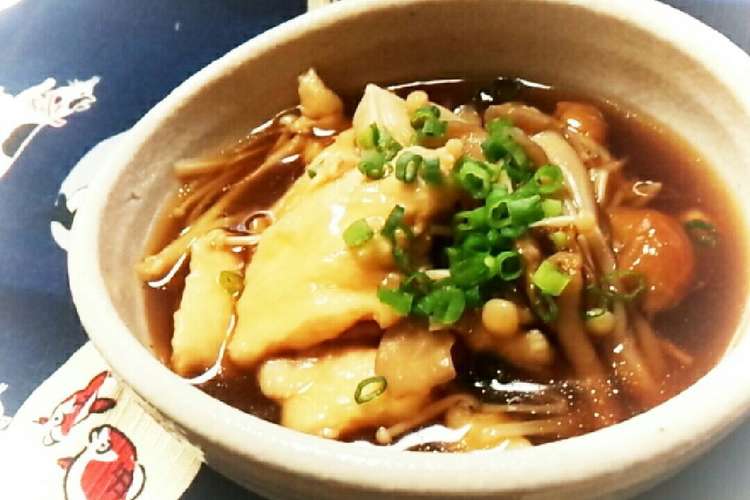 つるん 鶏むね肉と秋のきのこのとろみ煮 レシピ 作り方 By Sweetpia クックパッド 簡単おいしいみんなのレシピが360万品