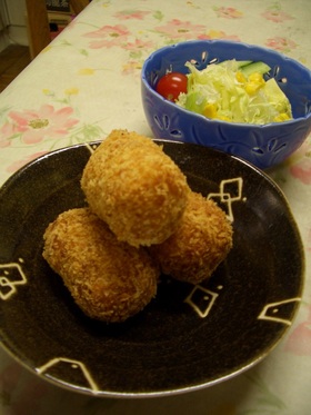 なめらか♡さつまいもコロッケ。+.。