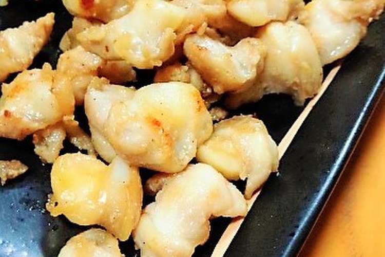 簡単 鶏軟骨の塩コショウ炒め レシピ 作り方 By Rachis クックパッド 簡単おいしいみんなのレシピが356万品