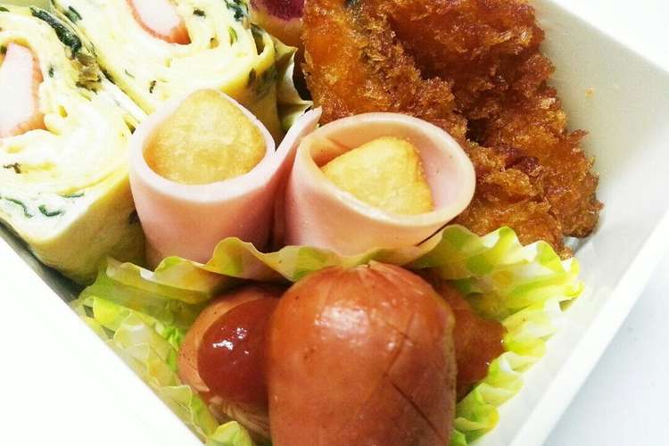 お弁当隙間埋め 巻くだけポテト レシピ 作り方 By ひろち クックパッド 簡単おいしいみんなのレシピが366万品