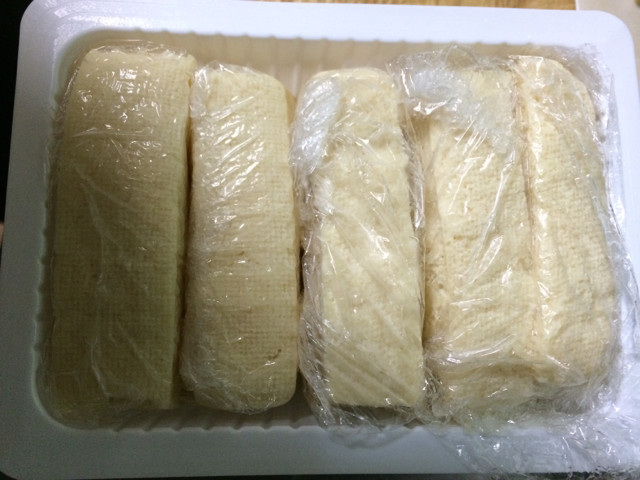 豆腐の冷凍保存方法の画像