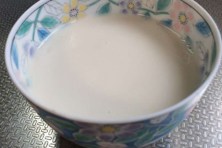 ゆる粕ミルク 茶碗一杯分 レシピ 作り方 By カンパーニュ クックパッド 簡単おいしいみんなのレシピが355万品