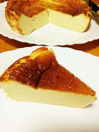 低糖質スイーツ*大豆粉チーズケーキの写真
