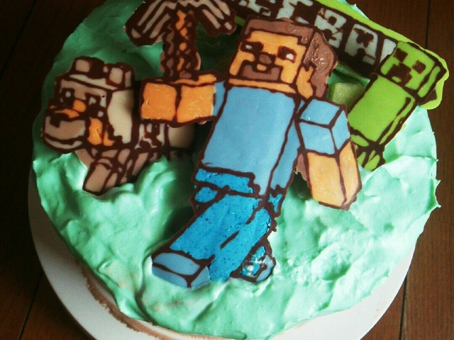 マイクラのケーキ レシピ 作り方 By こうもとさん クックパッド 簡単おいしいみんなのレシピが354万品