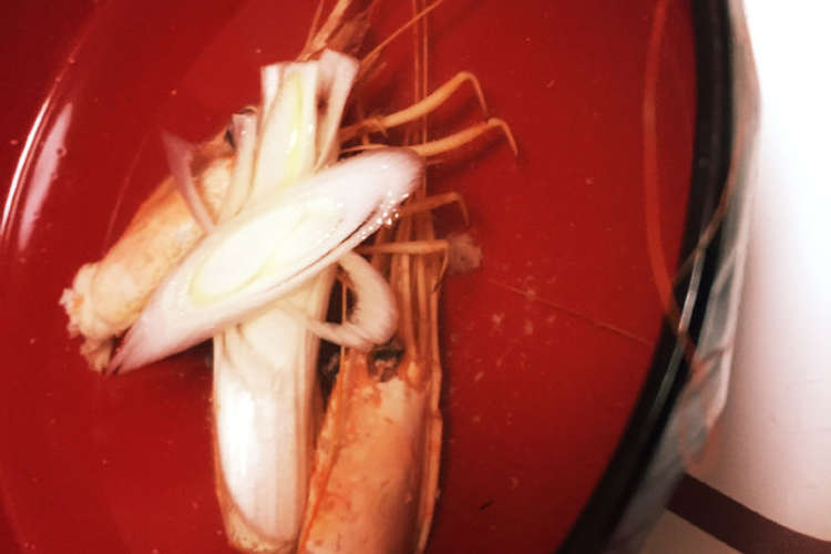 余り物で 海老のお吸い物 レシピ 作り方 By たかしゃん クックパッド 簡単おいしいみんなのレシピが355万品