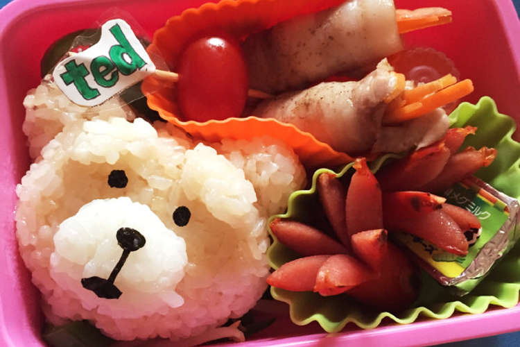 簡単キャラ弁 テッド Ted レシピ 作り方 By Srainbow クックパッド 簡単おいしいみんなのレシピが361万品