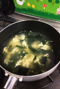 ダシダで作る超簡単クッパ風スープ