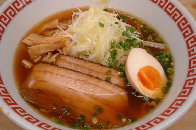 鶏がらスープで ラーメン 醤油味 レシピ 作り方 By 日本ピュアフード クックパッド