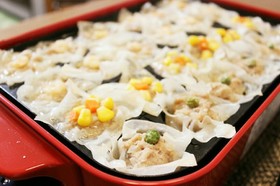 ✾たこ焼き器でシューマイ✾