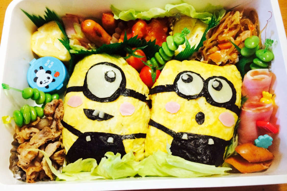 簡単 ミニオン弁当 キャラ弁 レシピ 作り方 By Yin814 クックパッド 簡単おいしいみんなのレシピが379万品