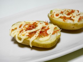 ピリッ! 干しアミエビの和ポテベジ