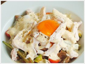 風邪っぴきでも作れる簡単な鶏胸肉のサラダ