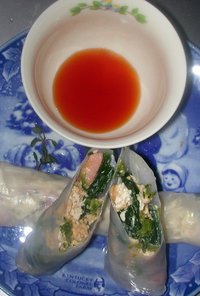 生春巻きPART5(炒り豆腐入り）