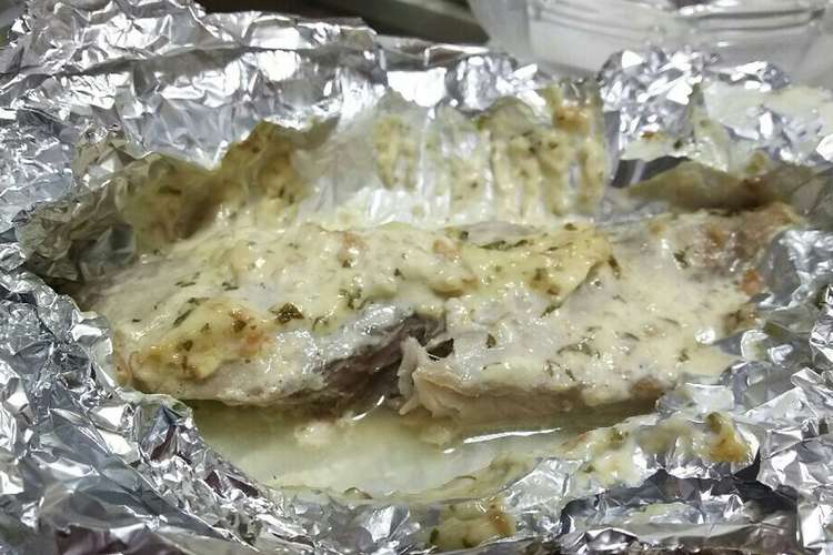 わかしのマヨネーズホイル焼き レシピ 作り方 By 03ゆうか24 クックパッド