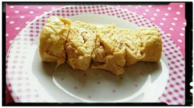 ♪不器用な私でもできるツナマヨ卵焼き♪