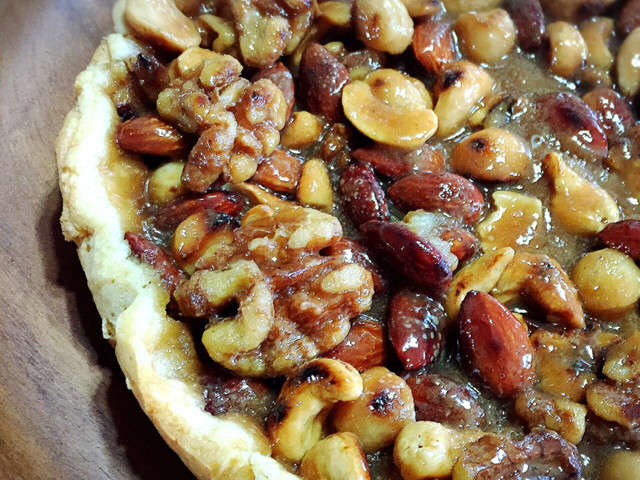 秋のナッツキャラメルタルト Awq レシピ 作り方 By 北海道ゆーこりん クックパッド