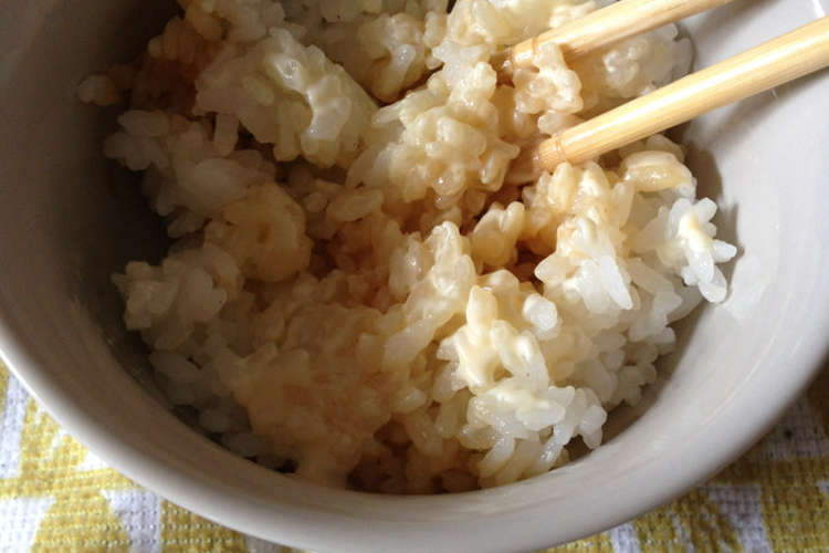 マヨ醤油ご飯 レシピ 作り方 By のんちゃんまん クックパッド 簡単おいしいみんなのレシピが367万品