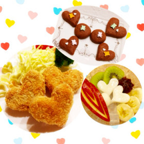 ♡♡ハートの成型♡♡