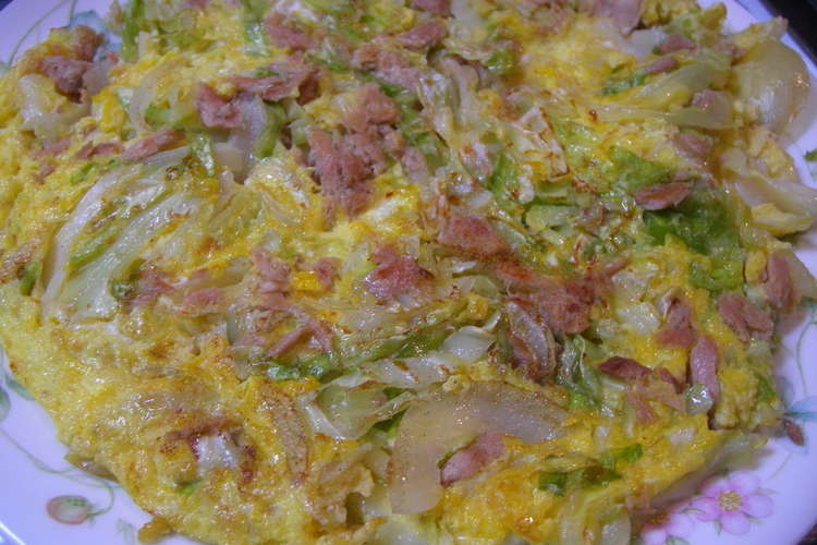 簡単 ツナ キャべツの卵とじ レシピ 作り方 By Ukiaki クックパッド 簡単おいしいみんなのレシピが353万品