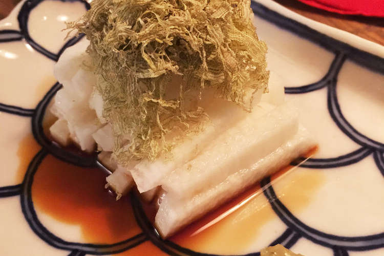 今夜のおつまみ 長芋とろろ昆布 レシピ 作り方 By Kinoto Fdy クックパッド 簡単おいしいみんなのレシピが378万品