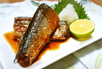 ◆あまから秋刀魚の旨味照り焼き◆の写真
