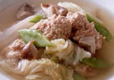 肉団子と白菜のスープ☆の写真