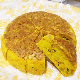 ☆炊飯器で簡単かぼちゃチーズタルト☆
