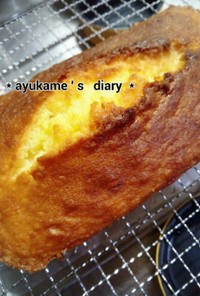 ☆桃のリキュールdeパウンドケーキ☆