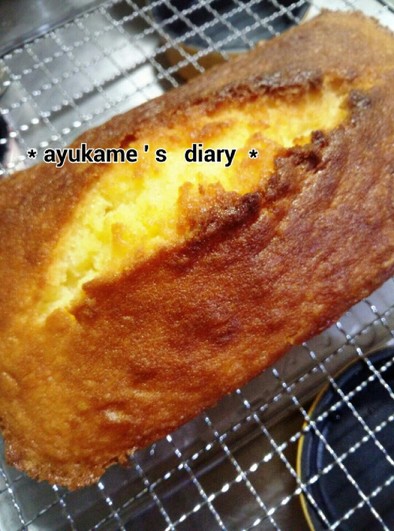 ☆桃のリキュールdeパウンドケーキ☆の写真