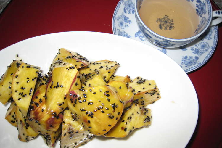 中華料理のデザートはやっぱり大学芋 レシピ 作り方 By たつくんの青い空 クックパッド 簡単おいしいみんなのレシピが376万品