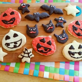 ハロウィンアイシングクッキー