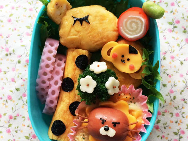 キャラ弁 動物園 おかず編 レシピ 作り方 By トトロ