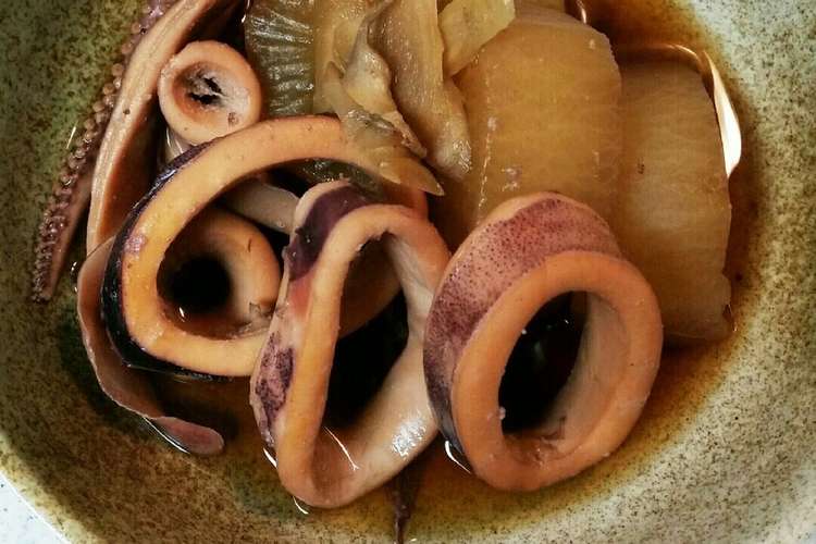 スルメイカと大根の煮物 レシピ 作り方 By 大ちゃんママ クックパッド 簡単おいしいみんなのレシピが364万品