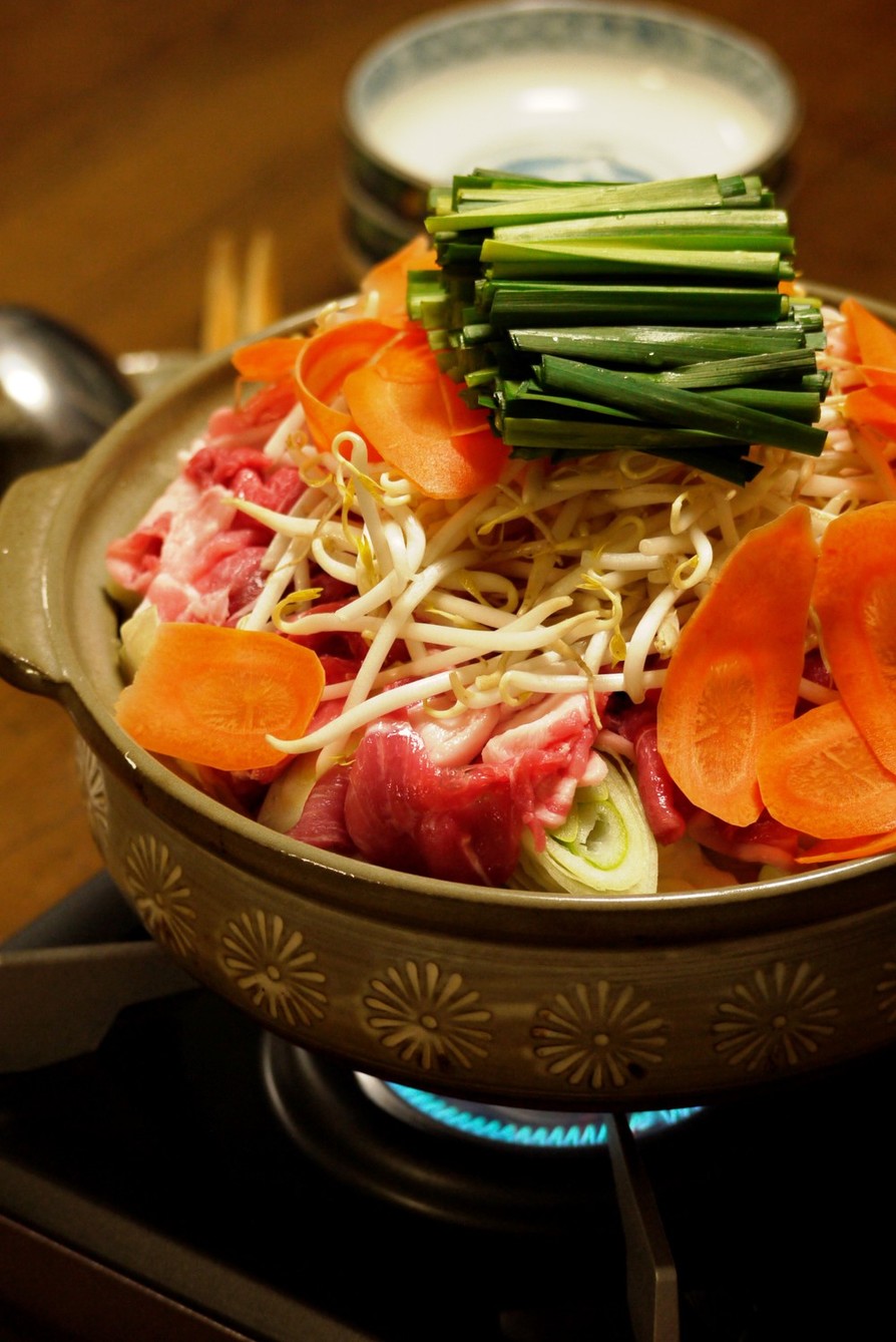 ニンニク味噌スープのキャベツ鍋の画像