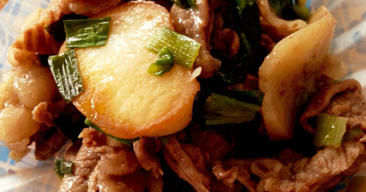 冷めても美味しい牛肉とエリンギのニラ炒め by 150cmrider 【クックパッド】 簡単おいしいみんなのレシピが