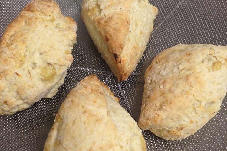 簡単 ノンバターでバナナスコーン レシピ 作り方 By クックz8j4h4 クックパッド 簡単おいしいみんなのレシピが352万品