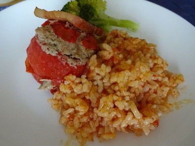 簡単！バスク家庭料理♪トマトファルシの写真