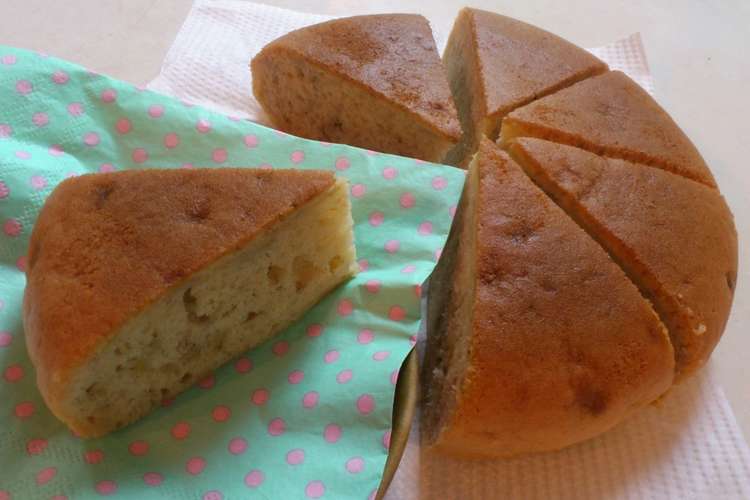 ふわふわしっとり 簡単バナナケーキ レシピ 作り方 By みあリン ひびキング クックパッド 簡単おいしいみんなのレシピが360万品