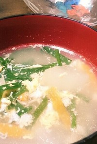 冬瓜と韮スープ
