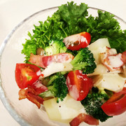 ハニードレッシングの甘〜い温野菜サラダ♡の写真